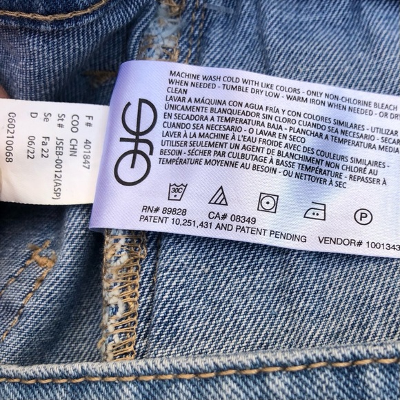 👯♀️ ✨HP✨ 🆕 HIGH WAIST FLARE Denim Jeans by Sam Edelman Size 32 - Picture 11 of 16